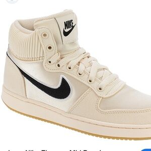 Nike satin light pink Ebernon Mid sneaker 8.5